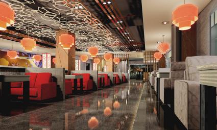 760平米天瑜火锅店装修