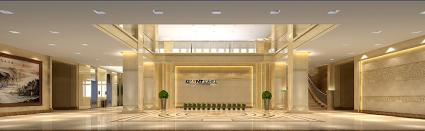 4300平米天津江天重工办公室装修