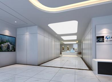 1080平米博龙福海办公室装修