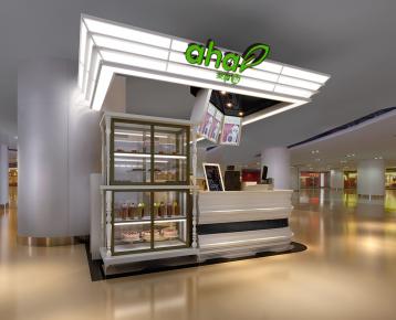 120平米果留仙小吃店装修