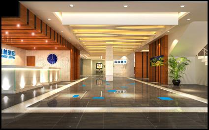 4400平米北京森林快捷酒店装修设计