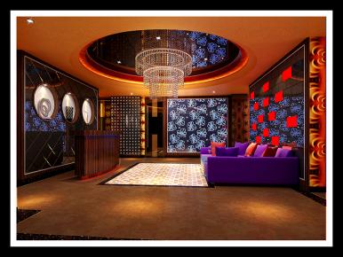 1400平米北京东坝天美KTV装修
