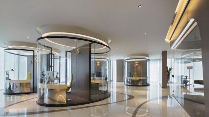 2700平米智慧绿地办公室设计