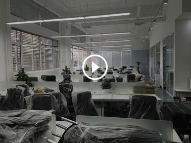 【视频】郎园产业园区办公室装修现场实拍