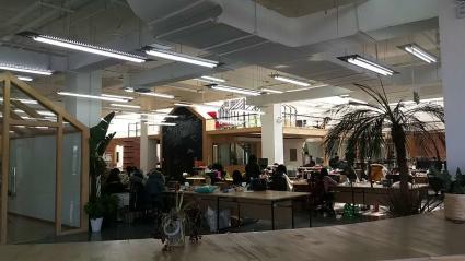 1200平米北京下厨房科技有限公司办公室装修