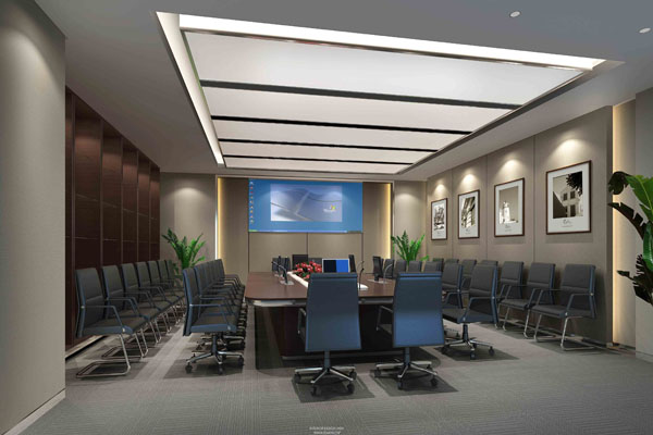 朝阳办公室室内装修设计一支烟检测办公室地板质量